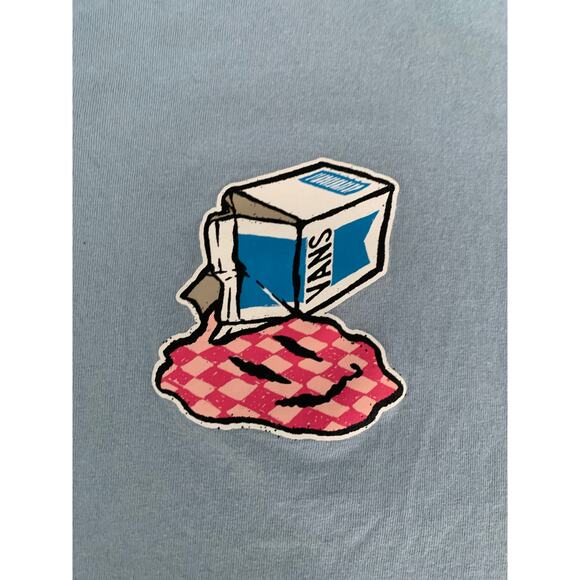 Vans Classic T-Shirt – Men’s Medium – Blue – Skate Streetwear Tee - Picture 1 of 5